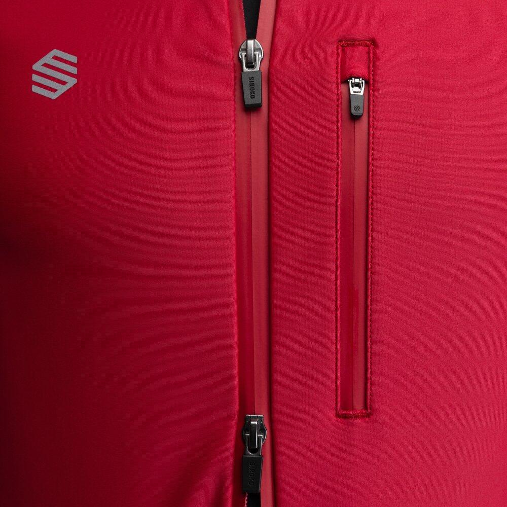 Giacca da ciclismo softshell da uomo J3 Souplesse Rosso 6/8