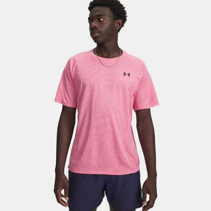 T-shirt UA Tech™ texturé pour homme Under Armour Rose prime