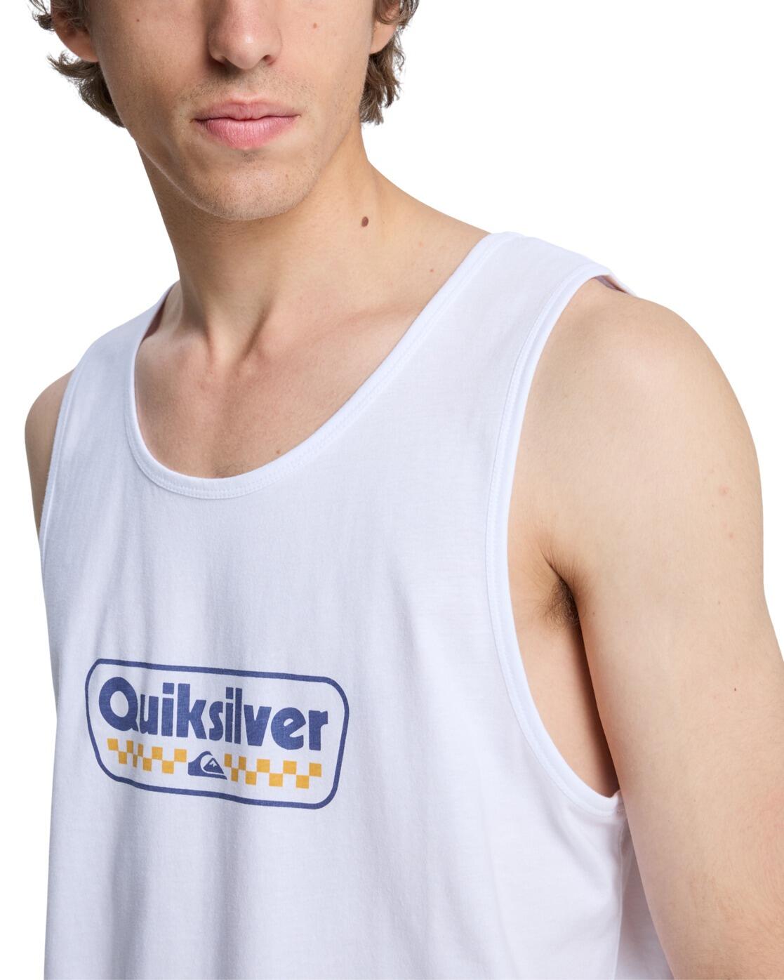 Débardeur EV STARTING GRID Blanc Homme 4/4