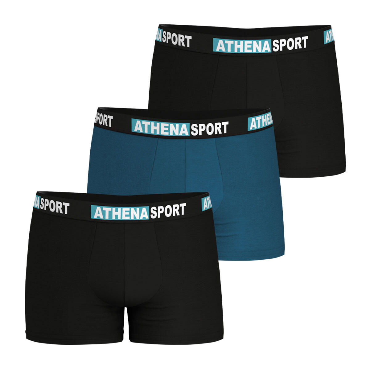 Lot de 3 boxers homme Daily Sport Coton 2/8