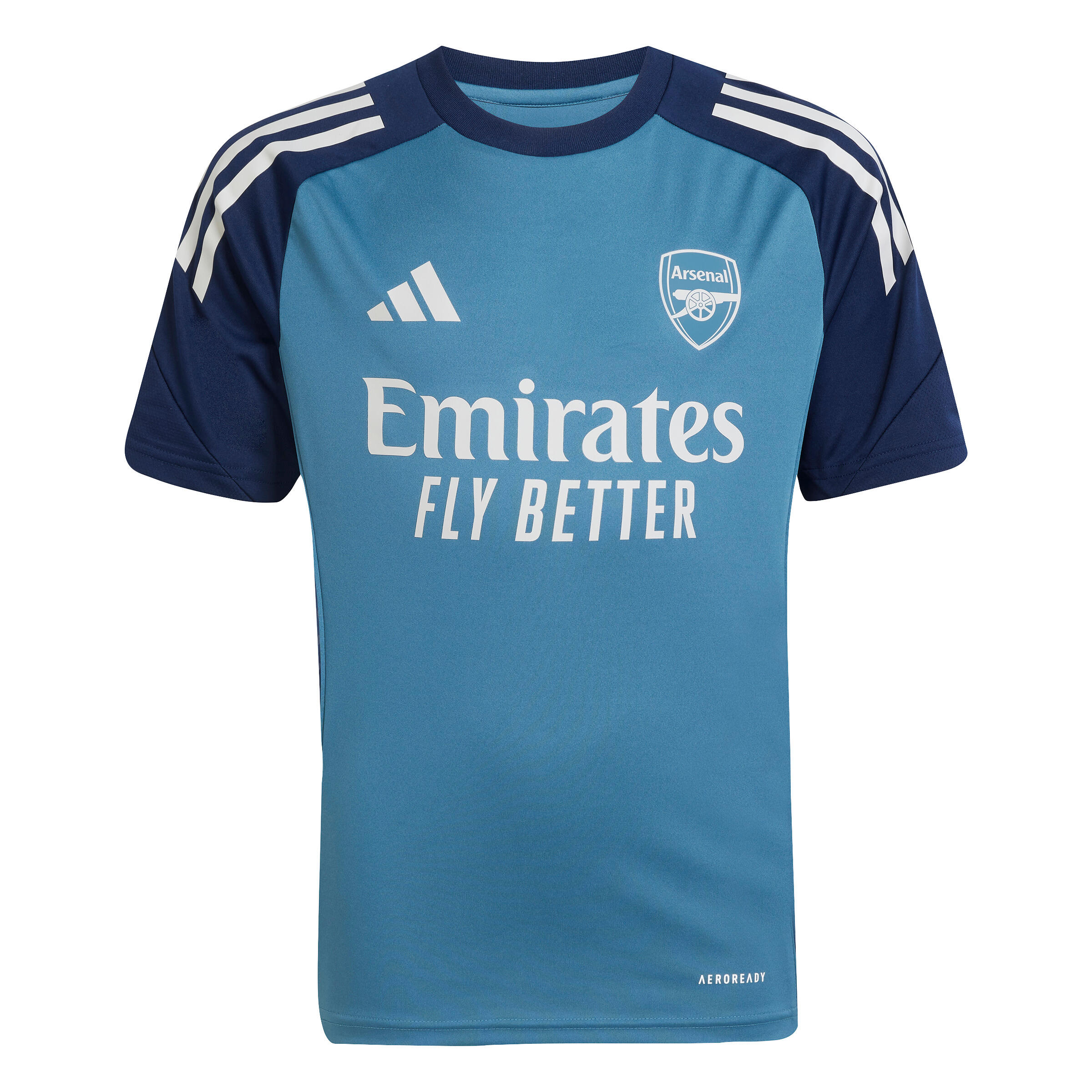 Adidas - Maillot Enfant Arsenal Competition Tiro 25 - Maillot Manches Courtes - Bleu - Decathlon