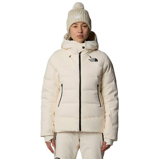 Giacca da sci The North Face Cirque Down da donna in piuma color crema