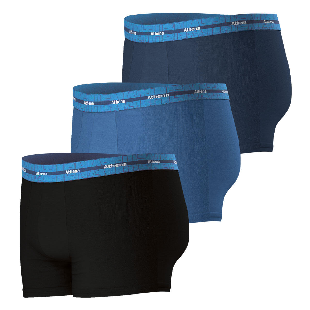Lot de 3 boxers homme 720 Stretch Coton 3/8