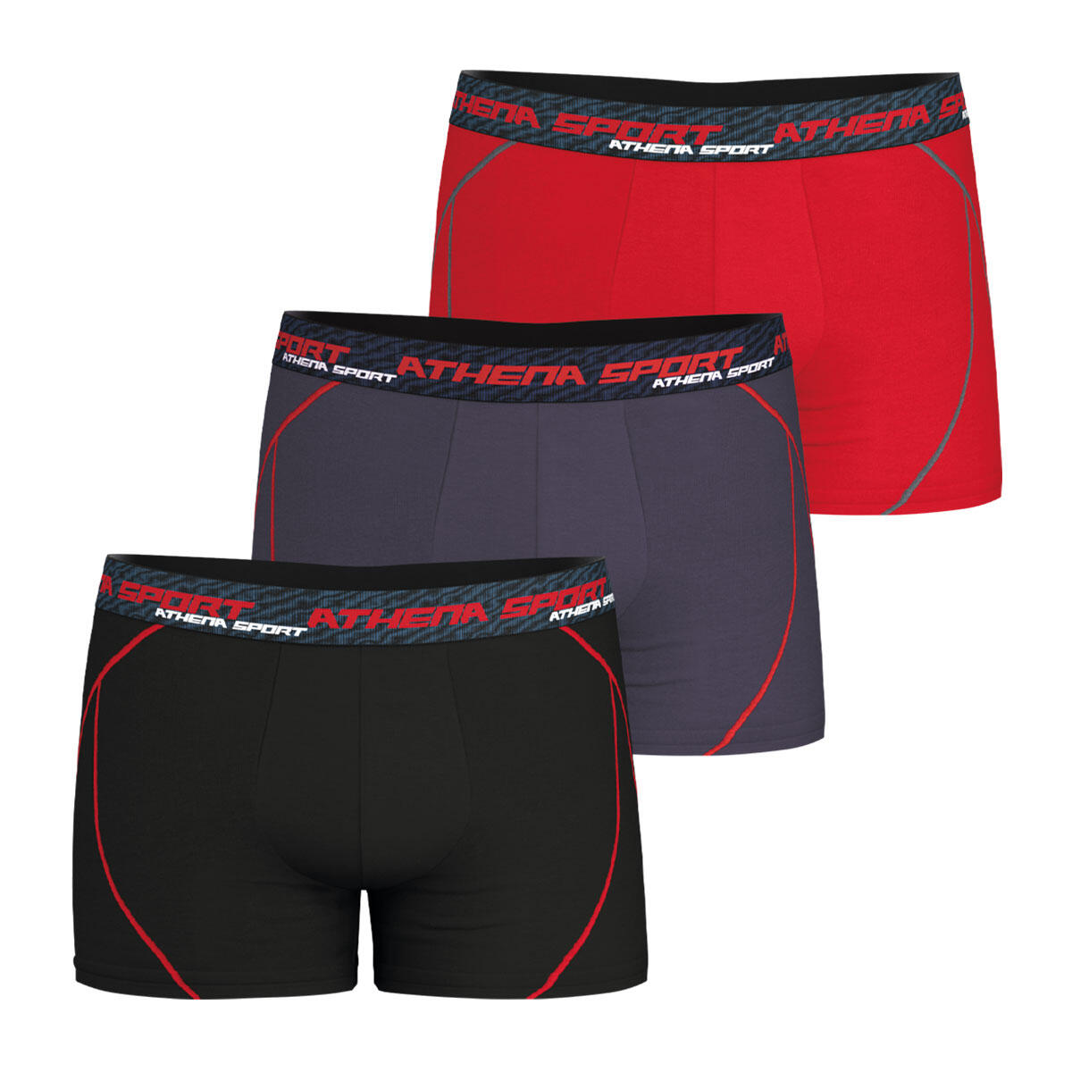 Lot de 3 boxers homme Training Dry 2/8