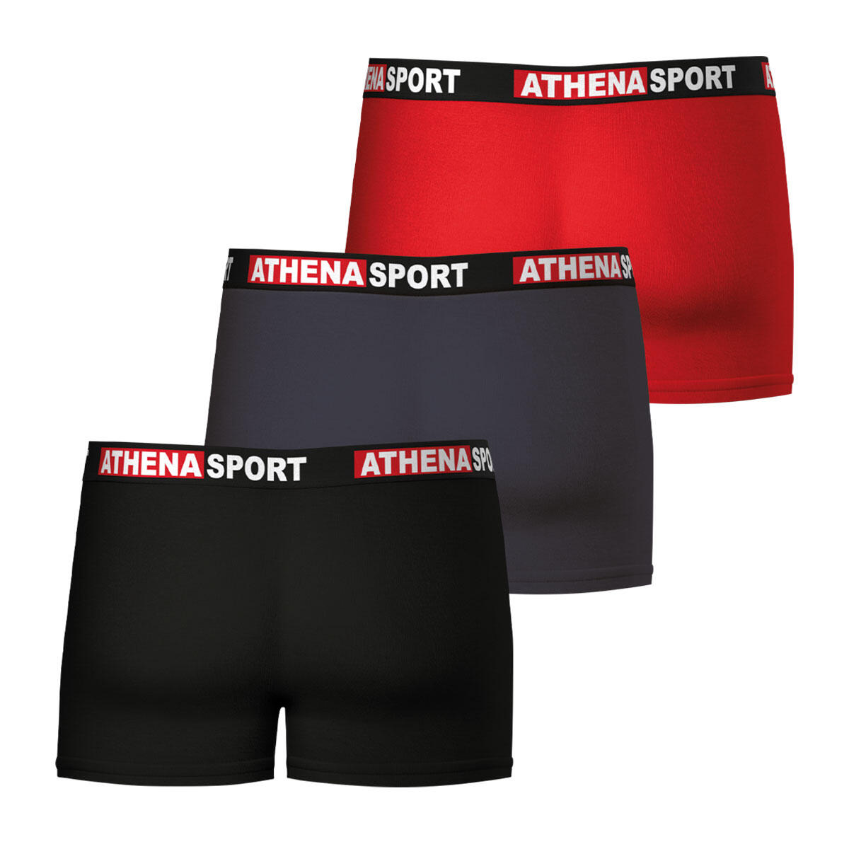 Lot de 3 boxers homme Daily Sport Coton 4/8