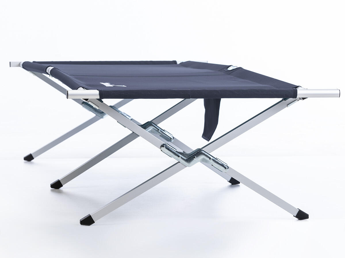 Gebraucht - Campingliege Vuoma - Klappbare Sonnenliege mit Organizer-Tasche 3/13
