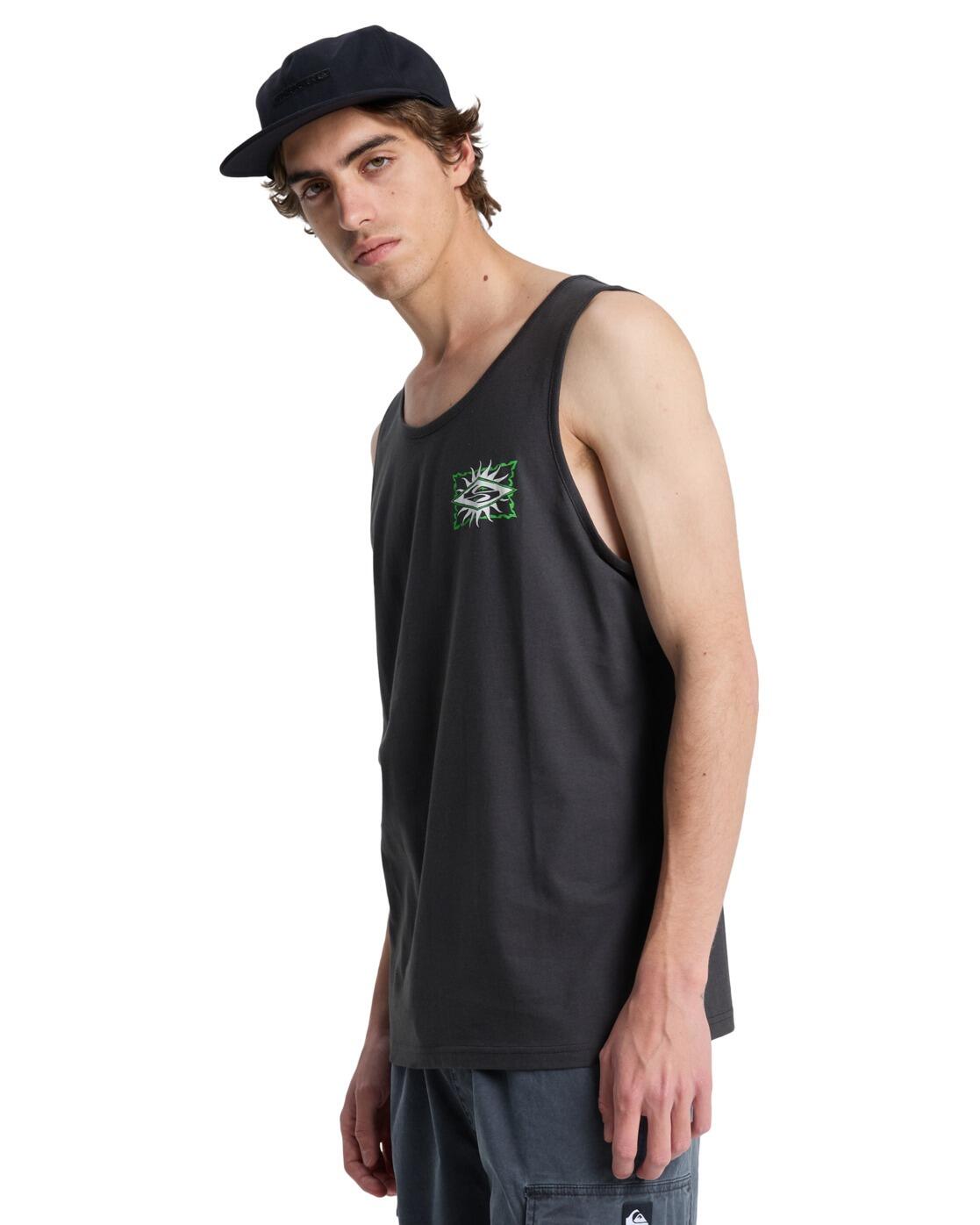Débardeur EV STARFISH STAMP Noir Homme 3/4