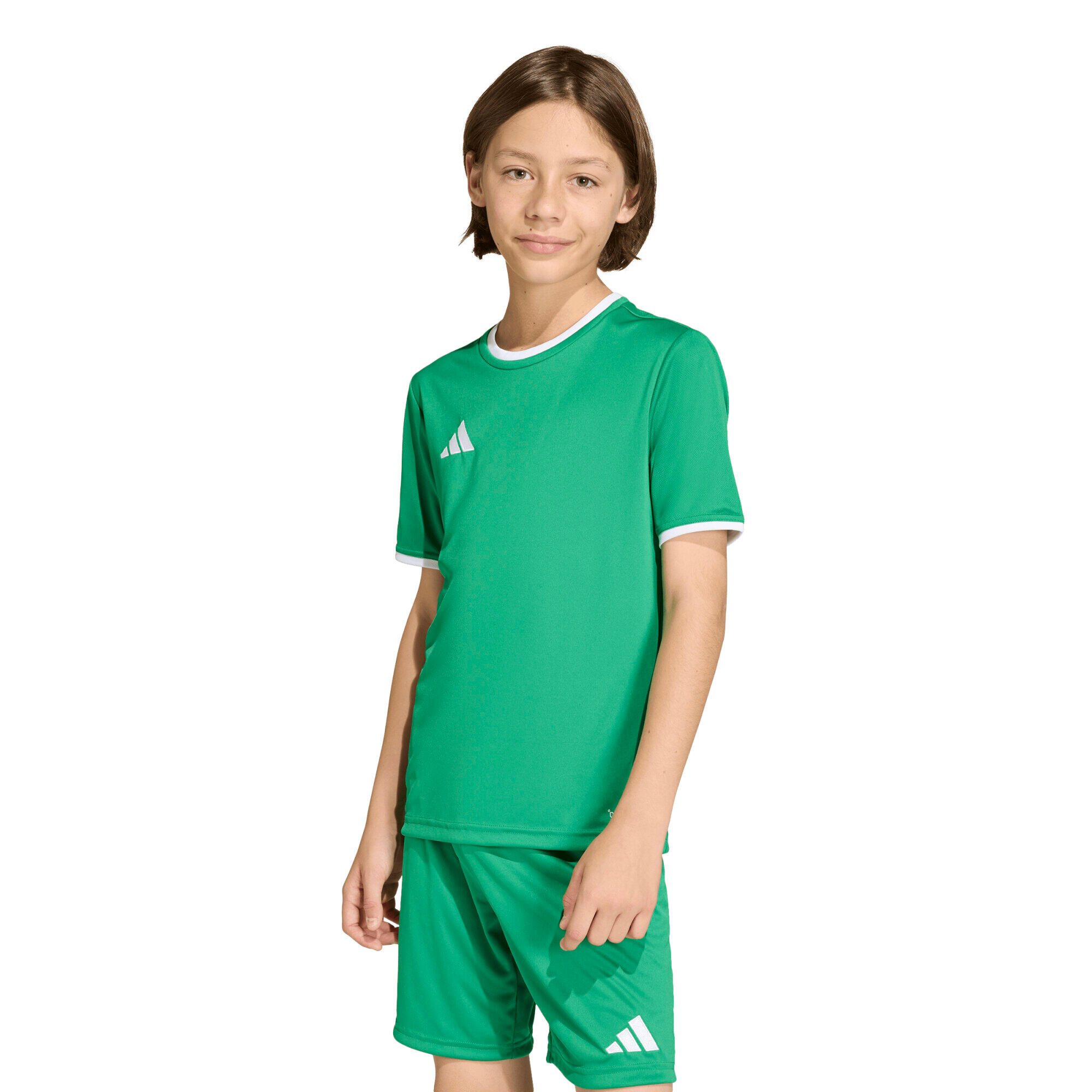 Maglia da calcio per bambini ADIDAS, Climacool, maniche corte, taglio classico 3/6