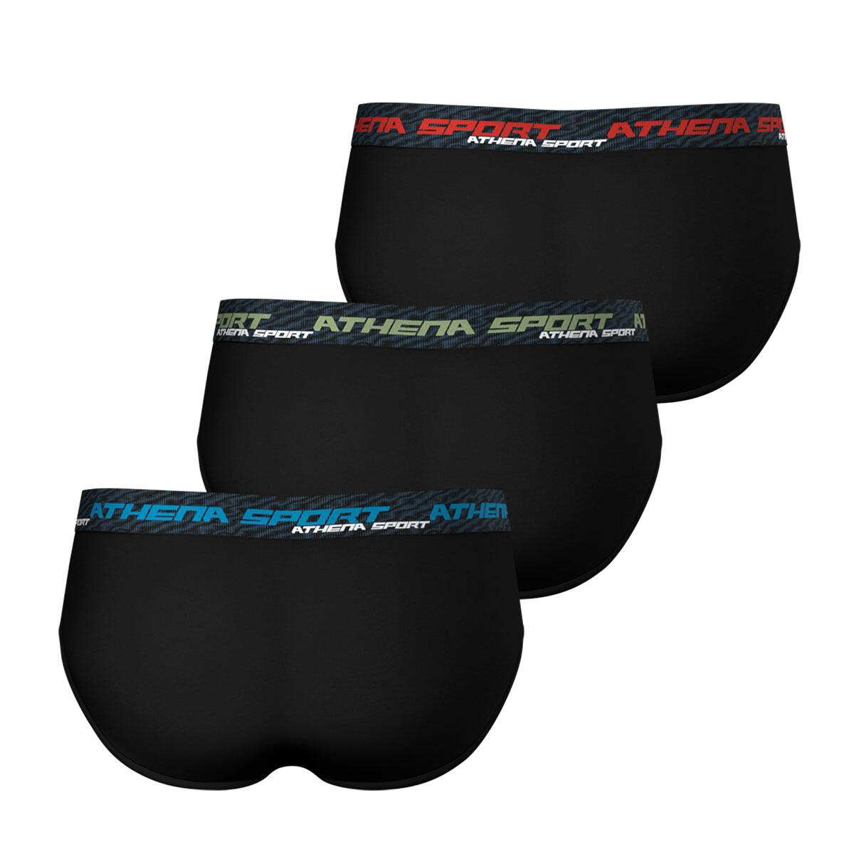 Lot de 3 slips homme Training Dry 3/8