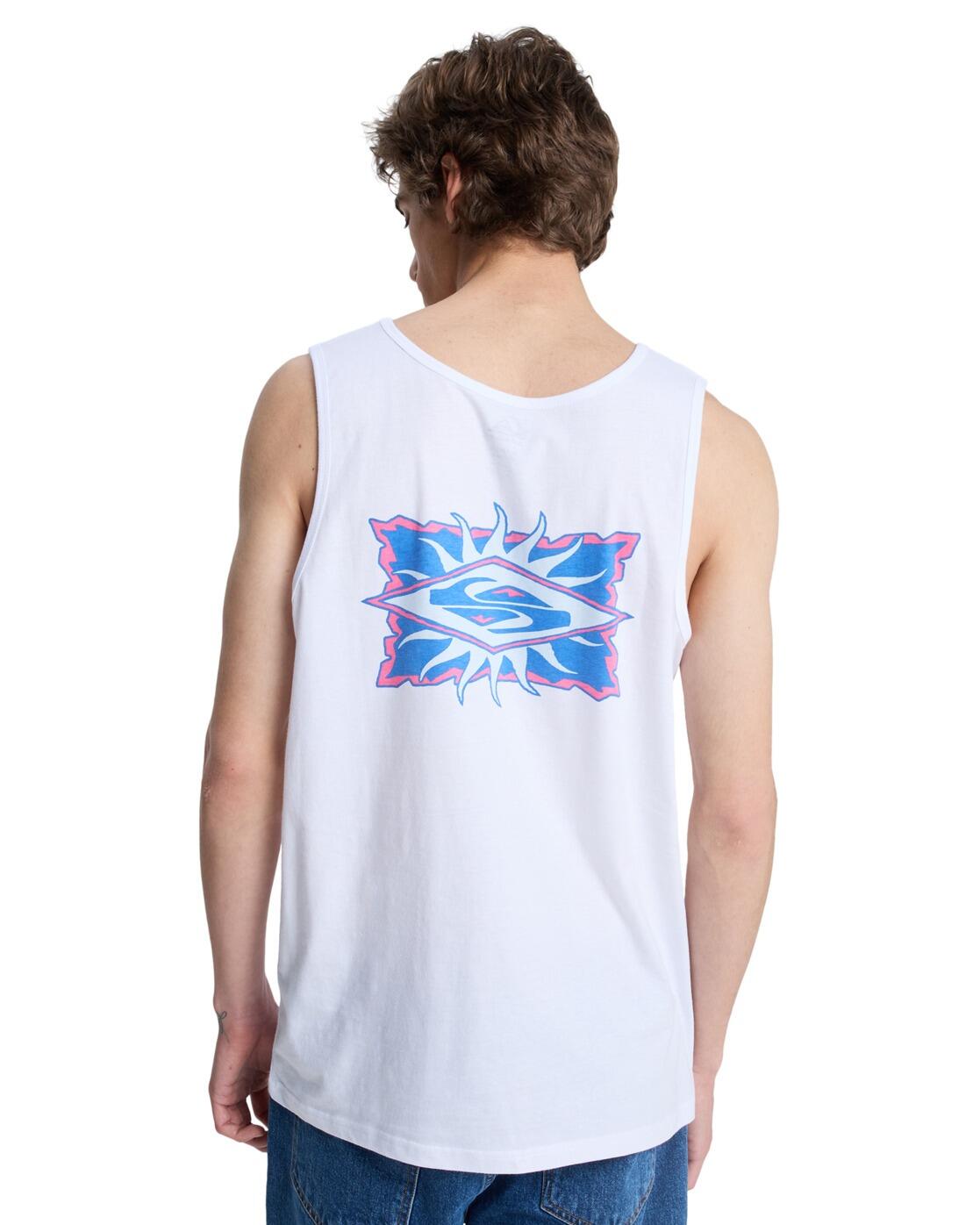 Débardeur EV STARFISH STAMP Blanc Homme 2/4