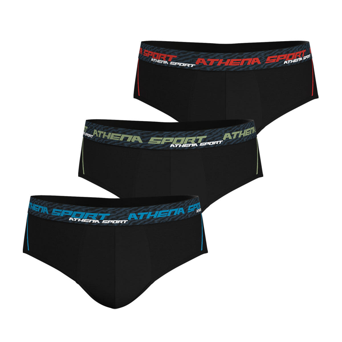 Lot de 3 slips homme Training Dry 2/8