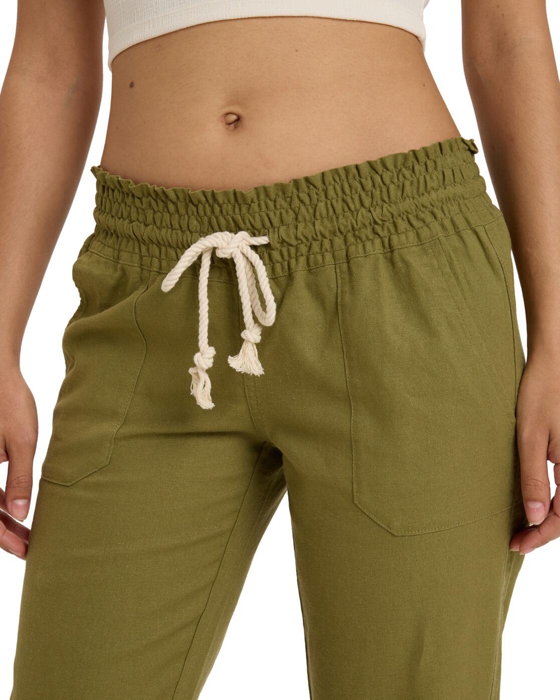 Pantalon évasé OCEANSIDE Vert Femme 4/4
