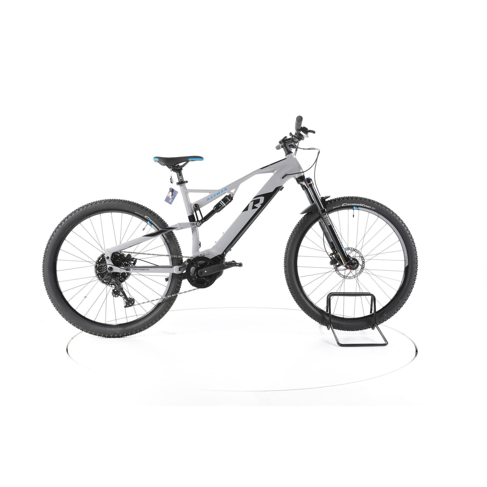 Raymon - Reconditionné - R Raymon Fullray 130e 5.0 Vélo Électrique Vtt - Très Bon - Vélo Tout Terrain - Gris - 50 - Decathlon