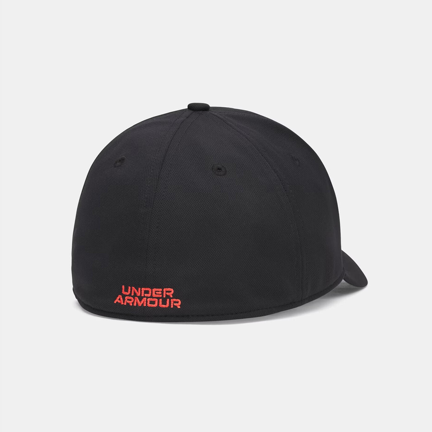 Casquette extensible UA Blitzing Low Noir et rouge ardent Under Armour 2/3