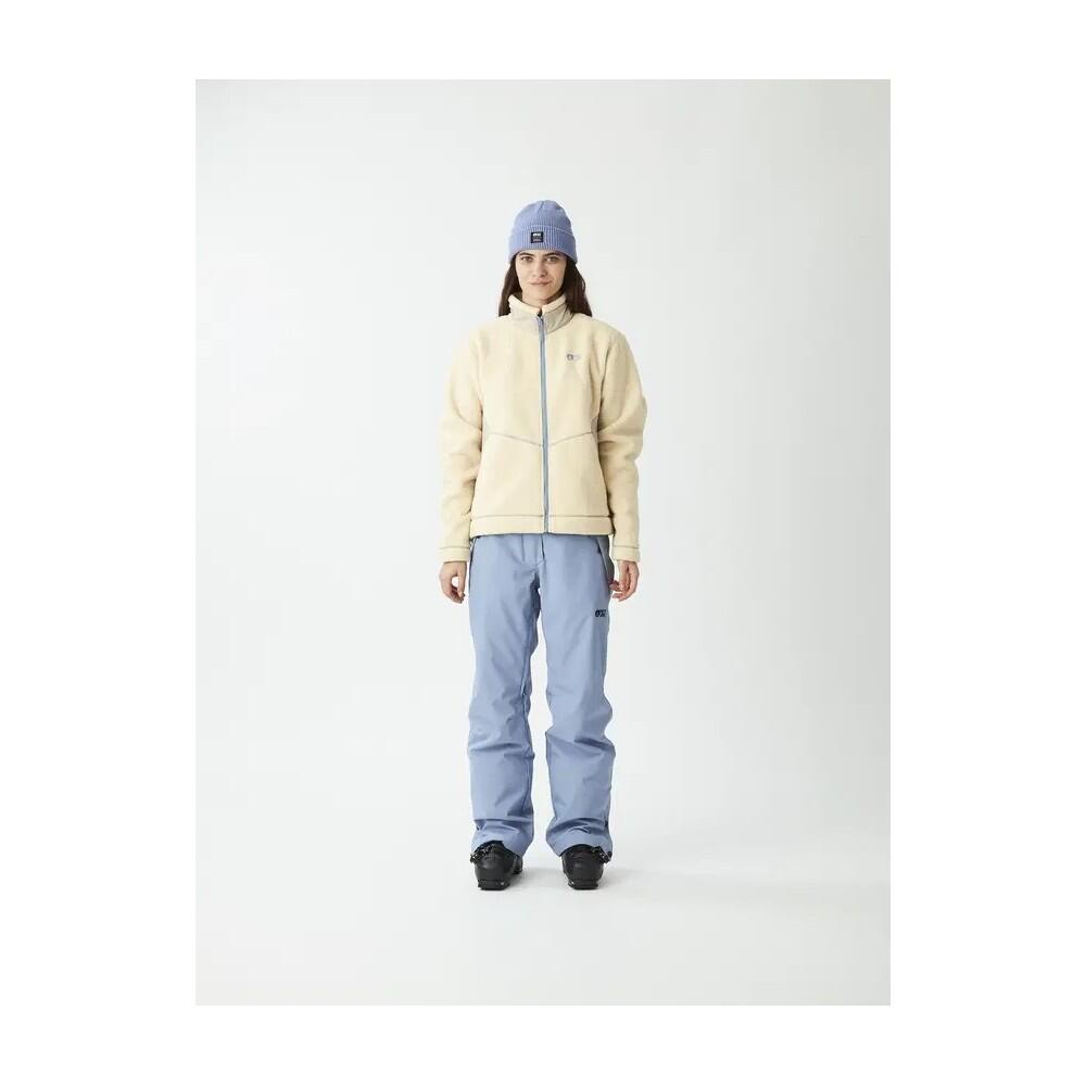 Picture - Picture Polaire Zippée Femme Zelkova - Wood Ash - Polaire - Blanc - Decathlon