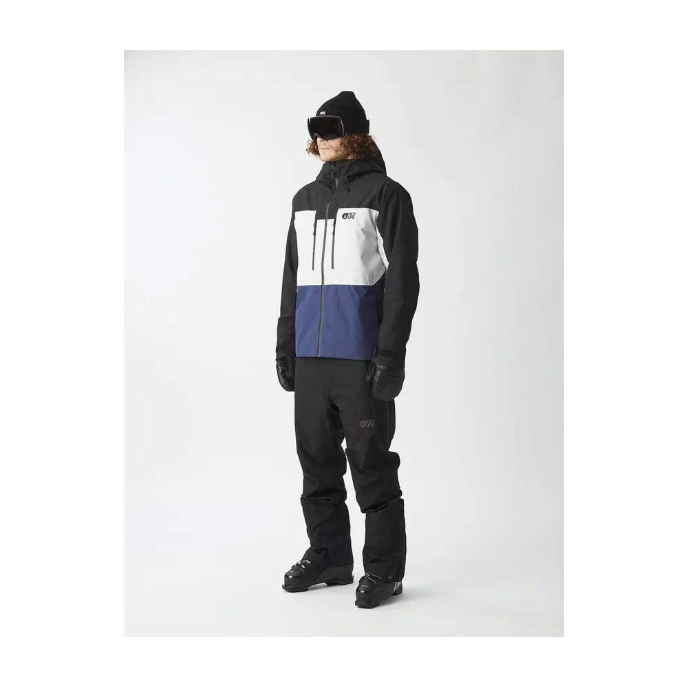 PICTURE Veste de ski & snowboard homme OBJECT - BLACK VAPOR GREY 6/7