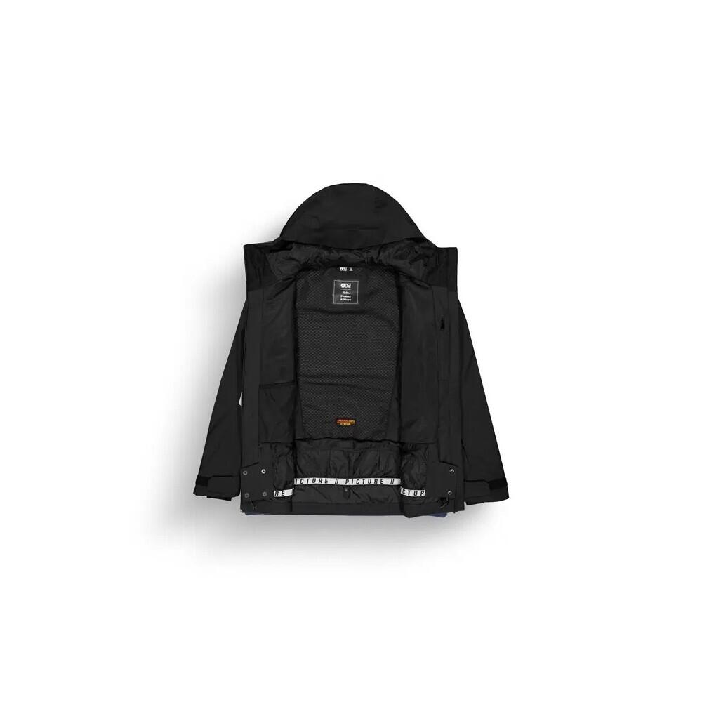 PICTURE Veste de ski & snowboard homme OBJECT - BLACK VAPOR GREY 5/7