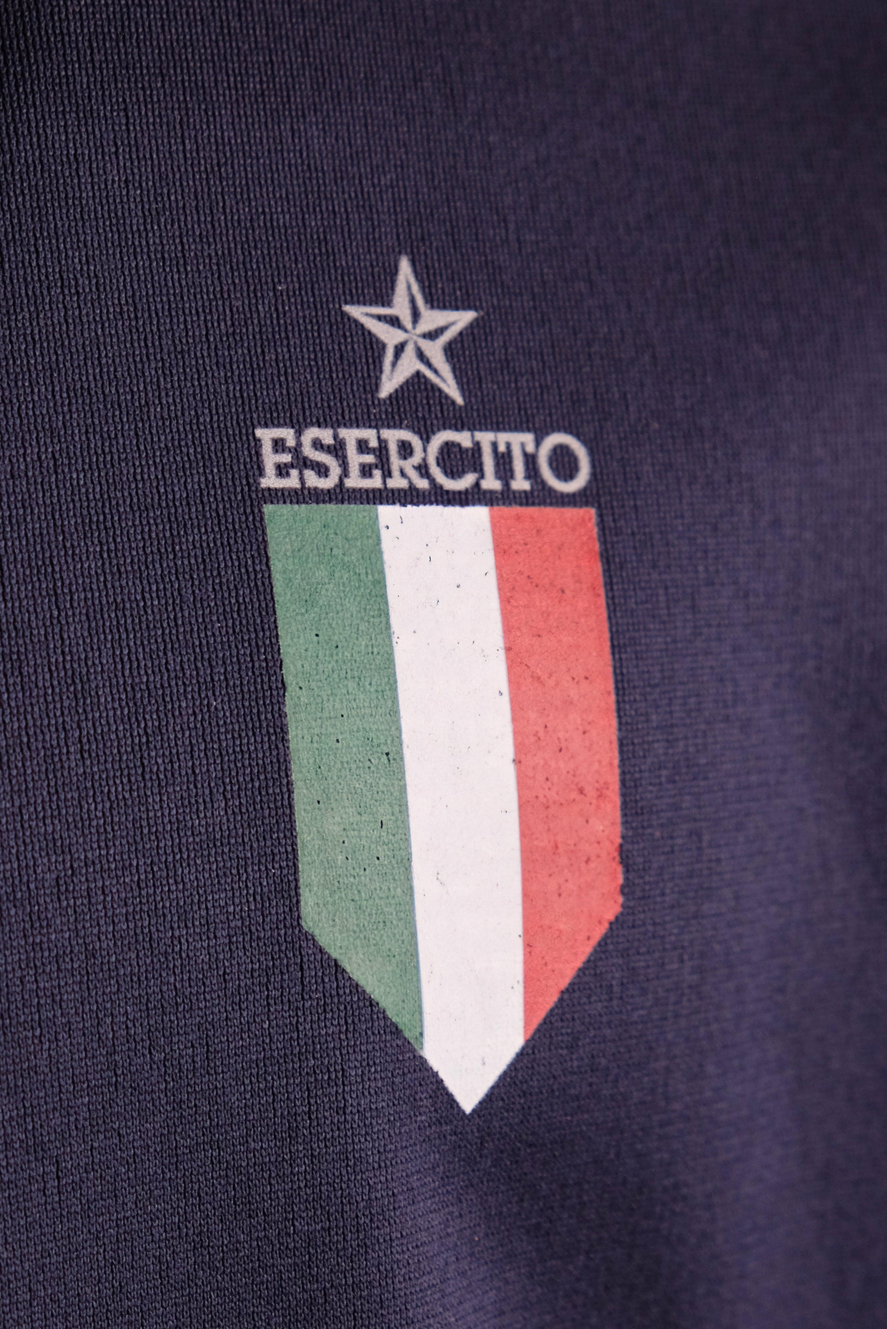 Tuta Esercito ginnastica blu uomo 3/4