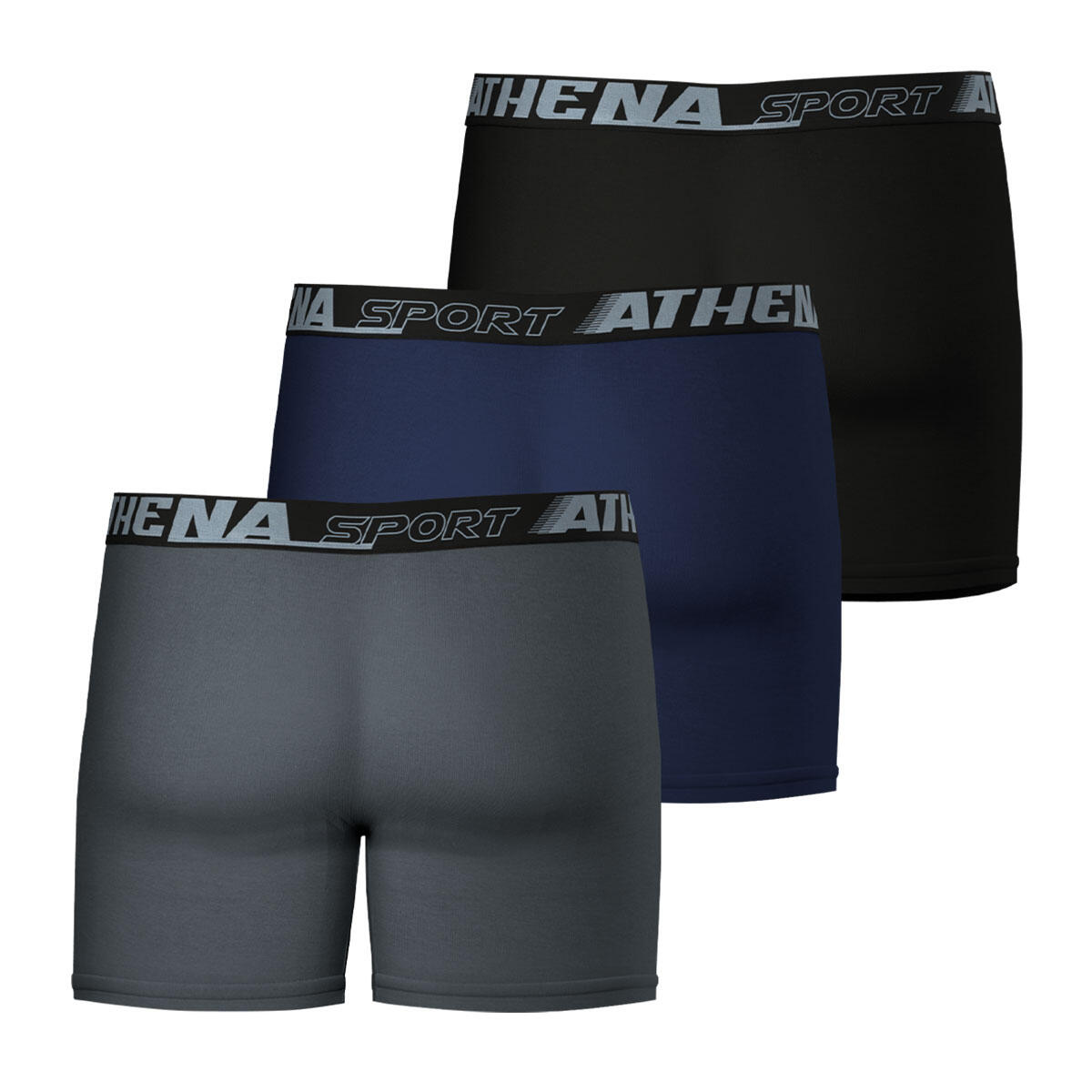 Lot de 3 boxers longs homme Sport Air Fit 4/8