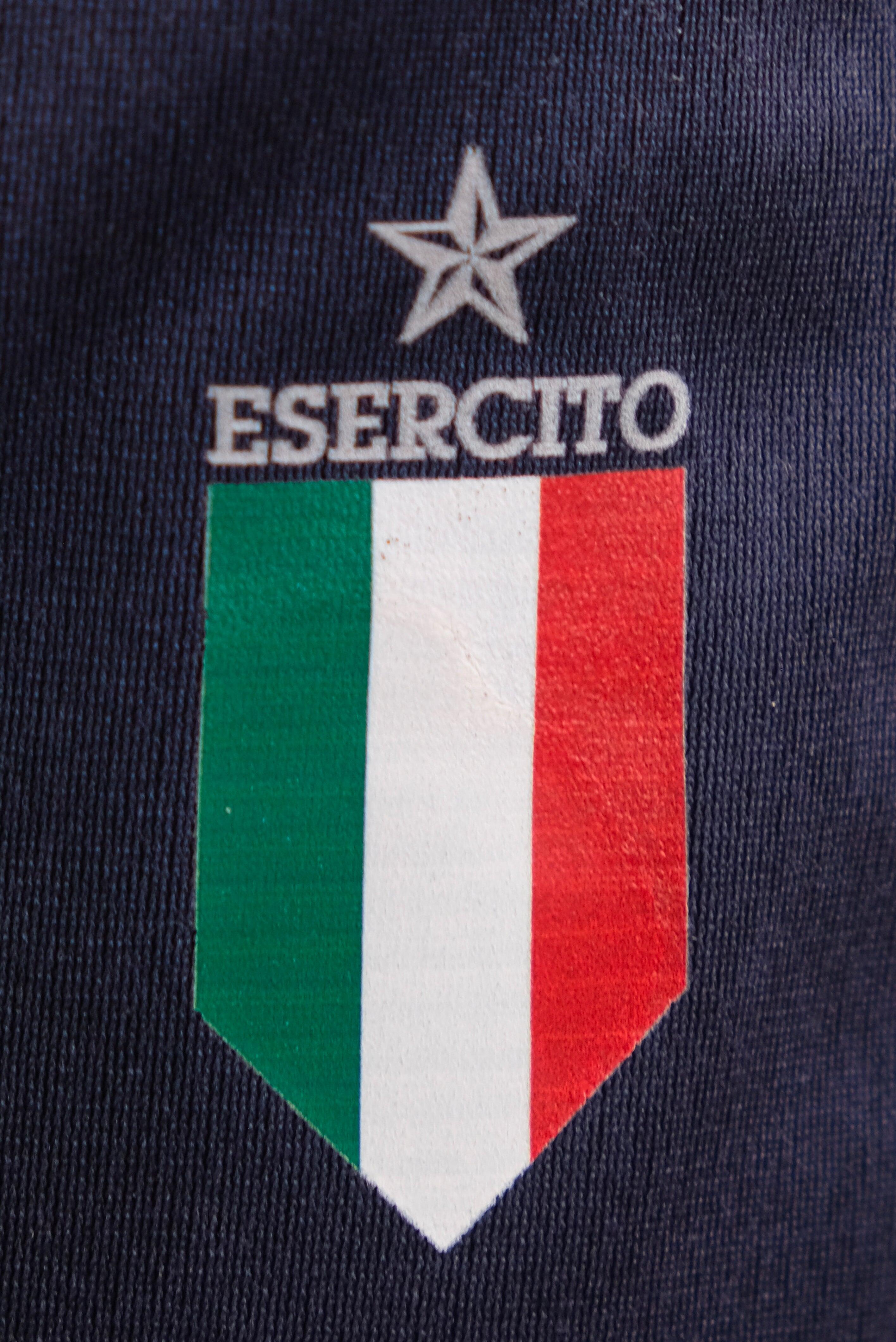 Tuta Esercito ginnastica blu uomo 4/4