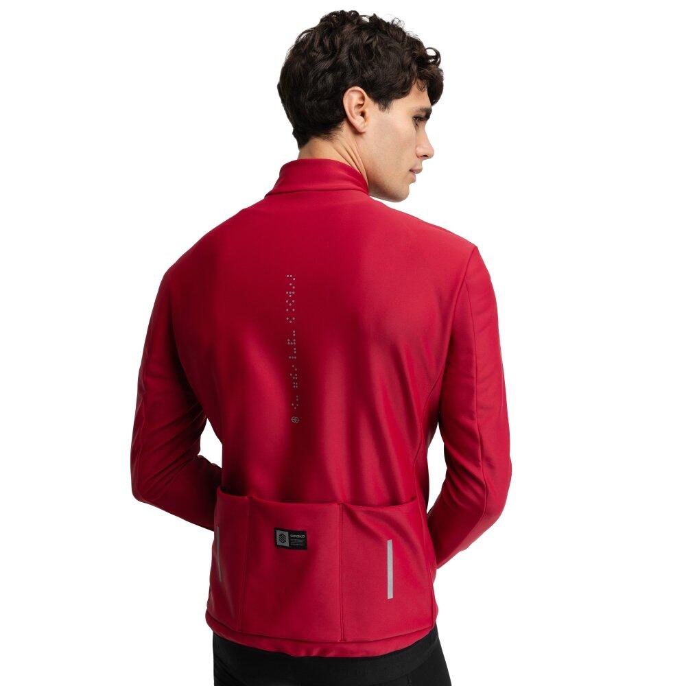 Męska kurtka rowerowa softshell Kolarstwo Siroko J3 Souplesse