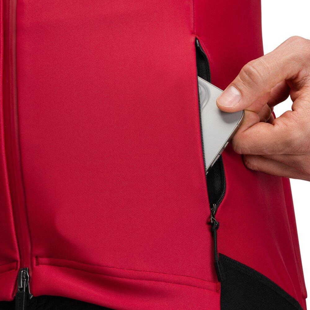 Giacca da ciclismo softshell da uomo J3 Souplesse Rosso 4/8