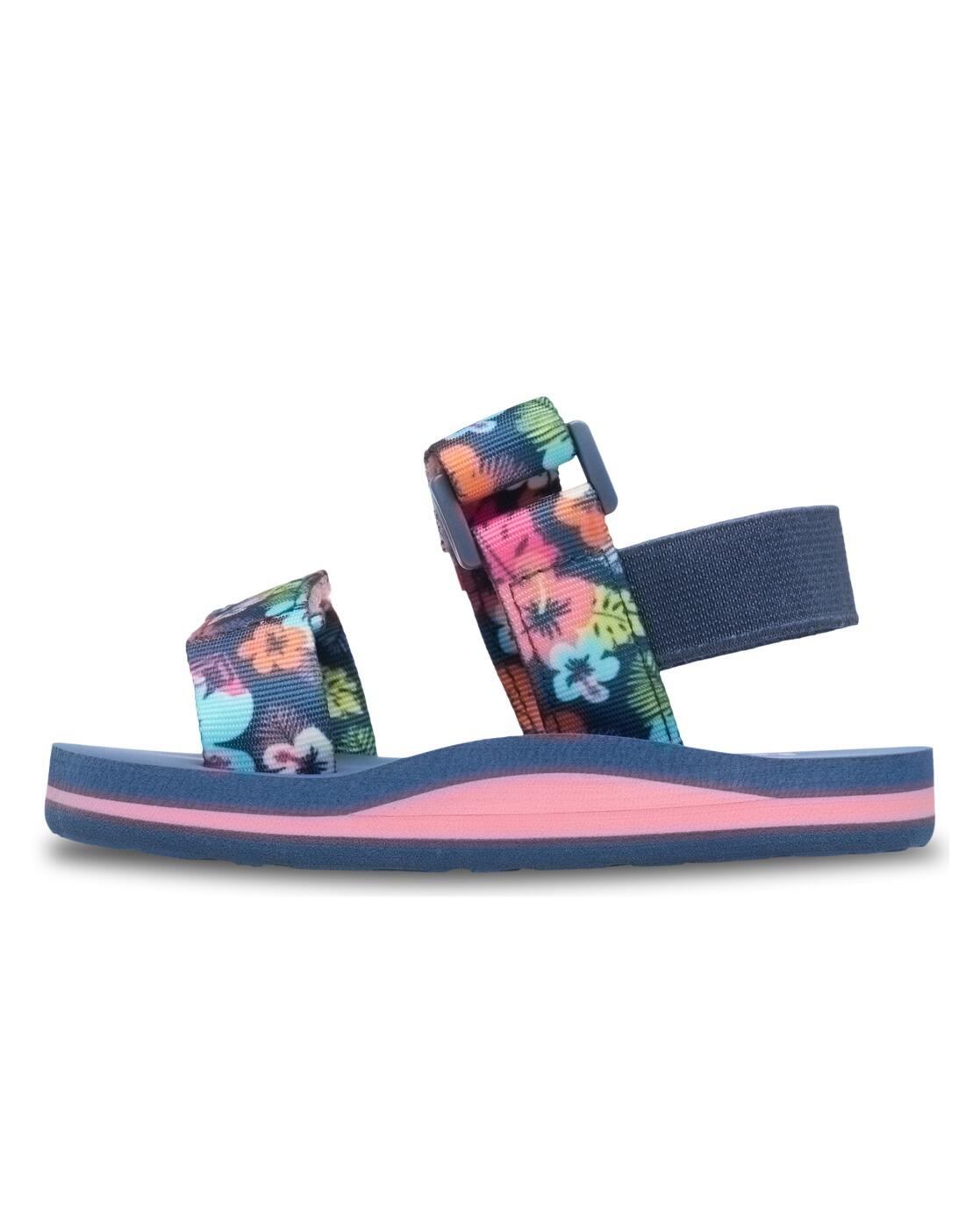 Sandales Bleu Bébé Fille 3/4