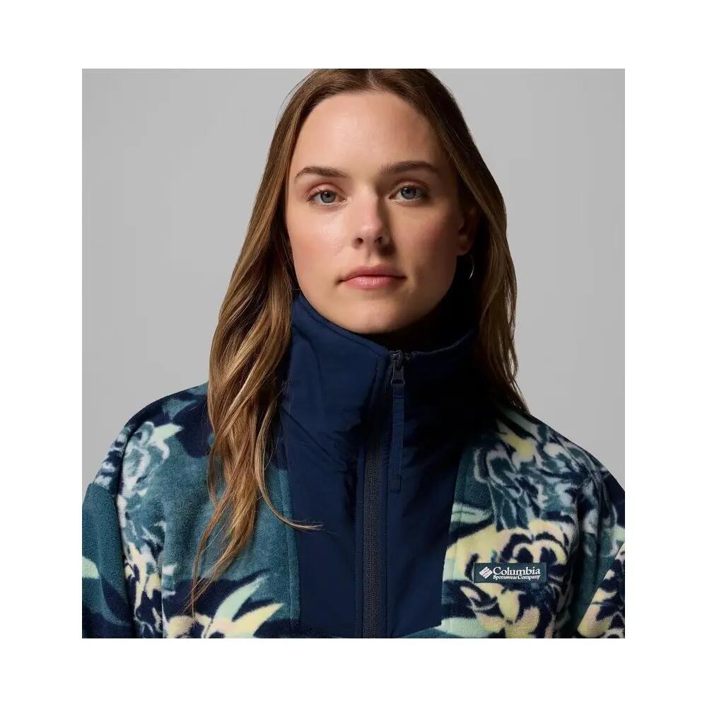 COLUMBIA Polaire Demi-zip à Imprimé Sequoia Grove™ Femme - EVERBLUE BLOSSO 3/7