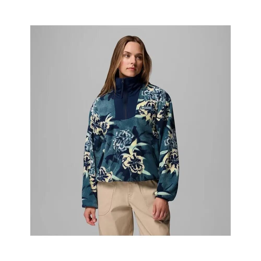COLUMBIA Polaire Demi-zip à Imprimé Sequoia Grove™ Femme - EVERBLUE BLOSSO 5/7