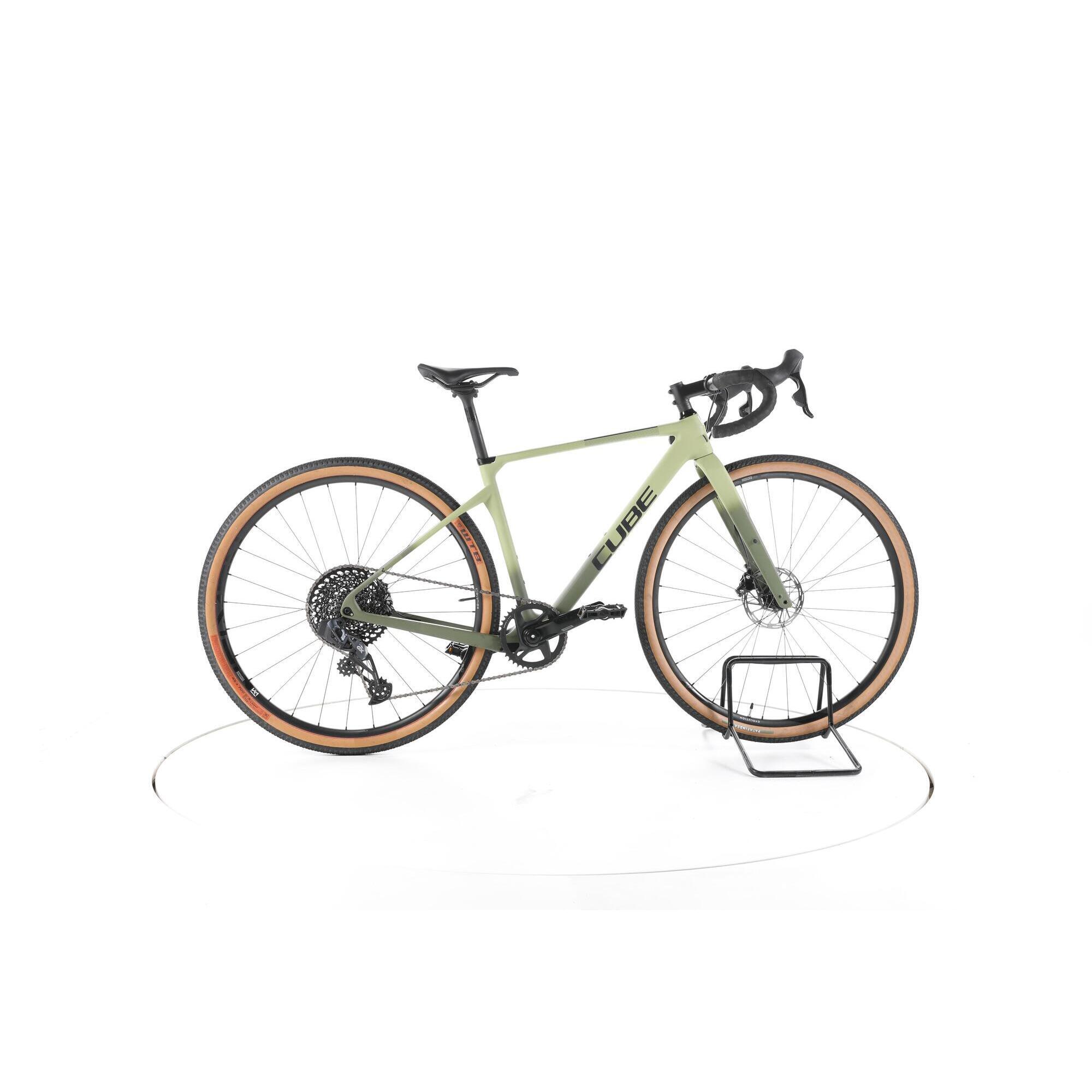 Cube - Reconditionné - Cube Nuroad C:62 Slx 2023 - Très Bon - Vélo Gravel - Vert - 50 Cm - Decathlon