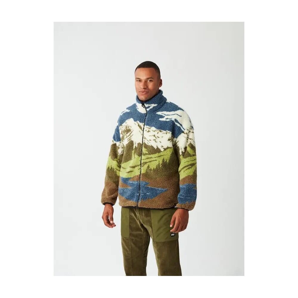 PICTURE Polaire mixte HAFDALS - CLOUDY LANDSC SHERPA M 6/7