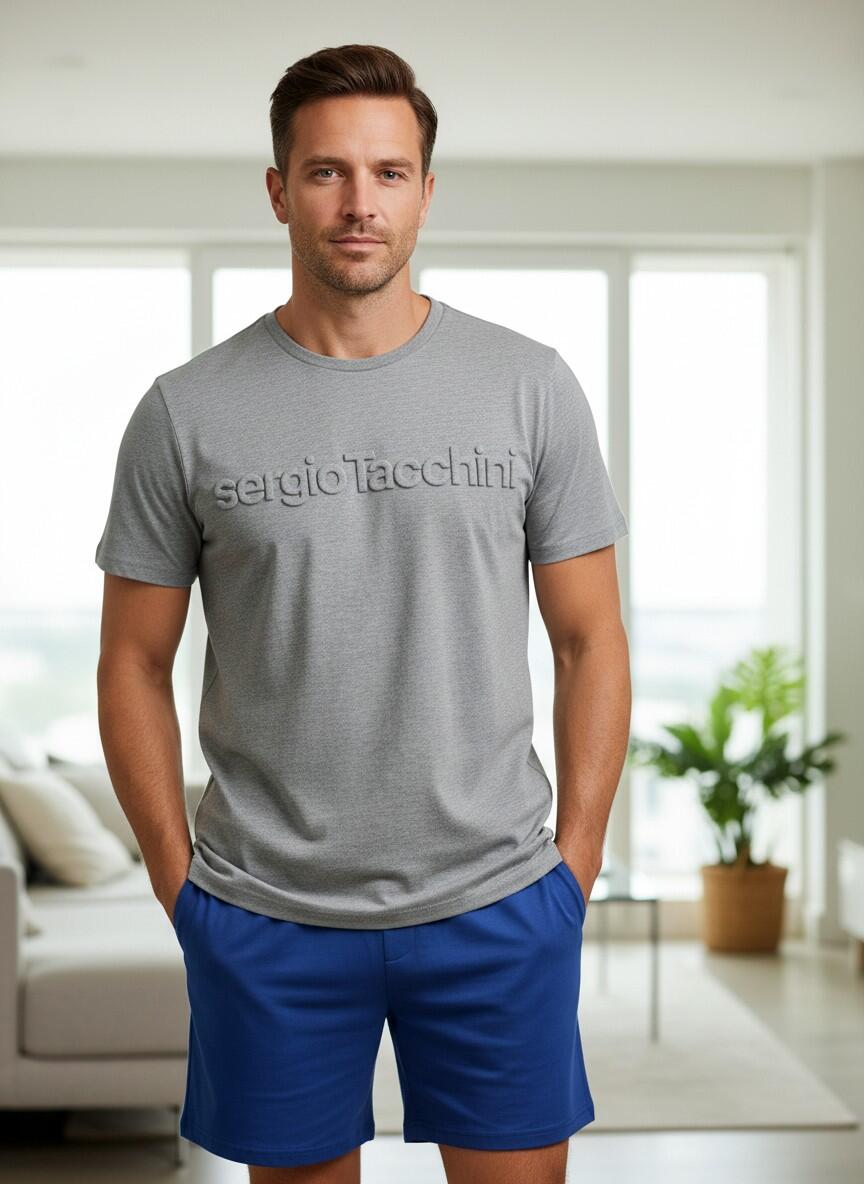 Pijama corto para hombre Sergio Tacchini 2/7