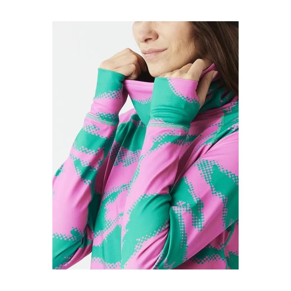 PICTURE Sous-vêtement thermique femme PAGAYA PRINTED HIGH - RETRO BLISS PRINT 6/7
