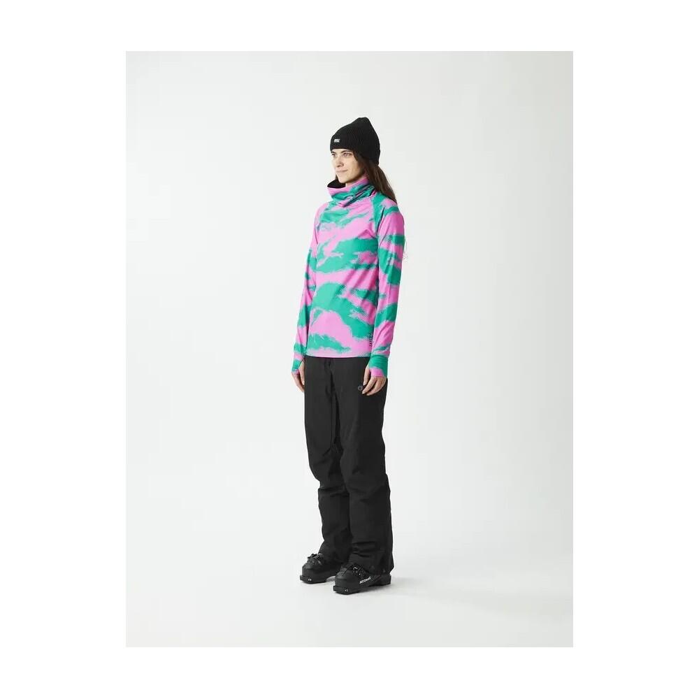 PICTURE Sous-vêtement thermique femme PAGAYA PRINTED HIGH - RETRO BLISS PRINT 5/7