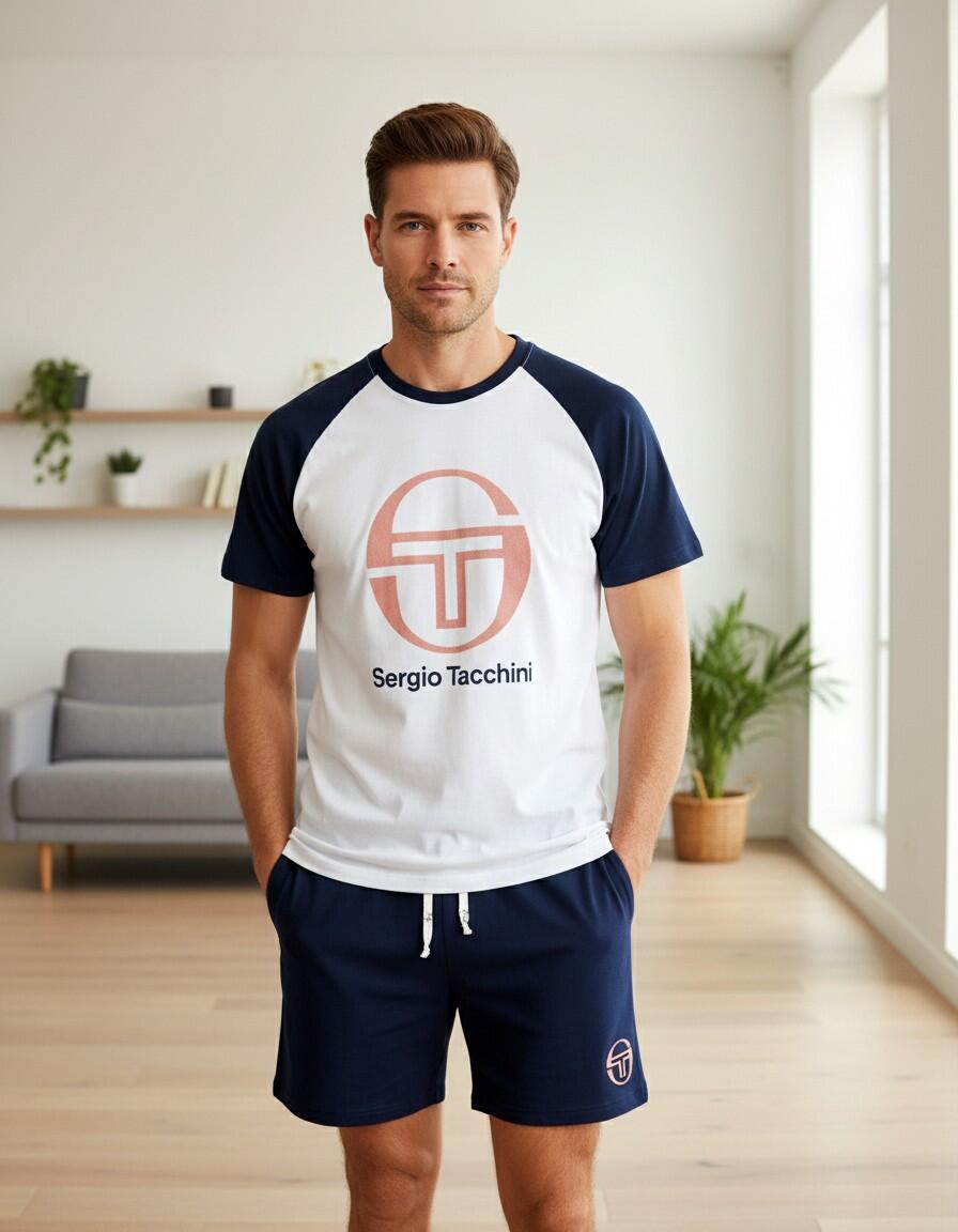 Korte pyjama voor heren Sergio Tacchini 2/7