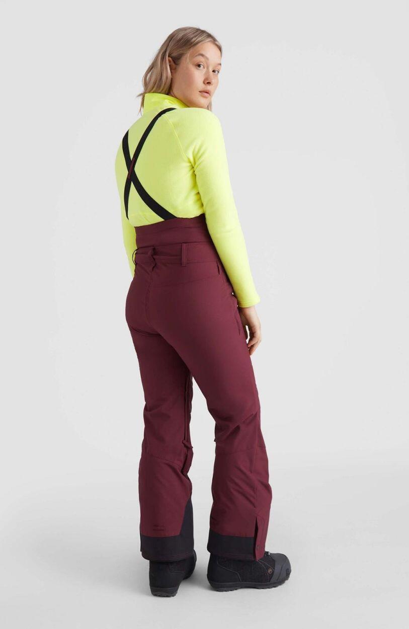 O'NEILL O'neill Broeken O'RIGINALS BIB PANTS DAMES Windsor Wine Colour Block 4/4