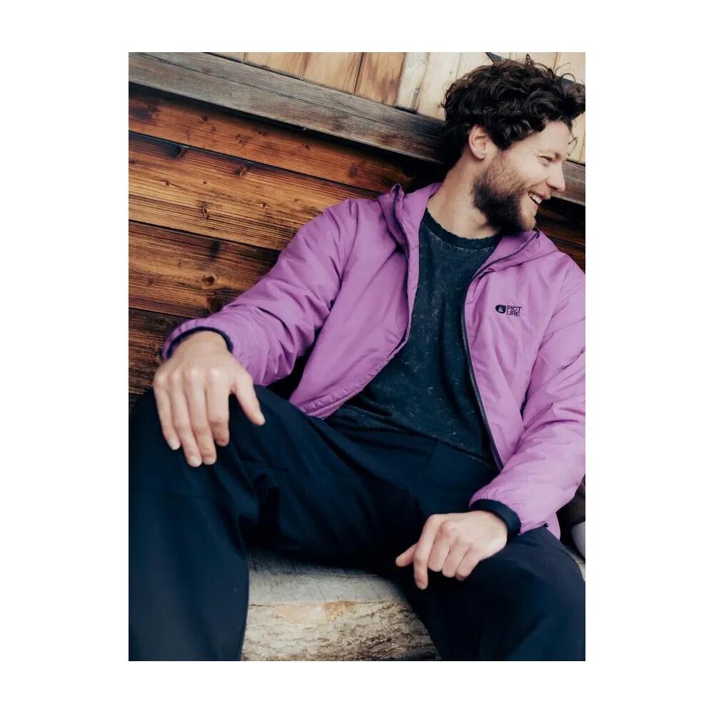 PICTURE Doudoune à capuche homme LANIN - BRIGHT MAGENTA 2/7