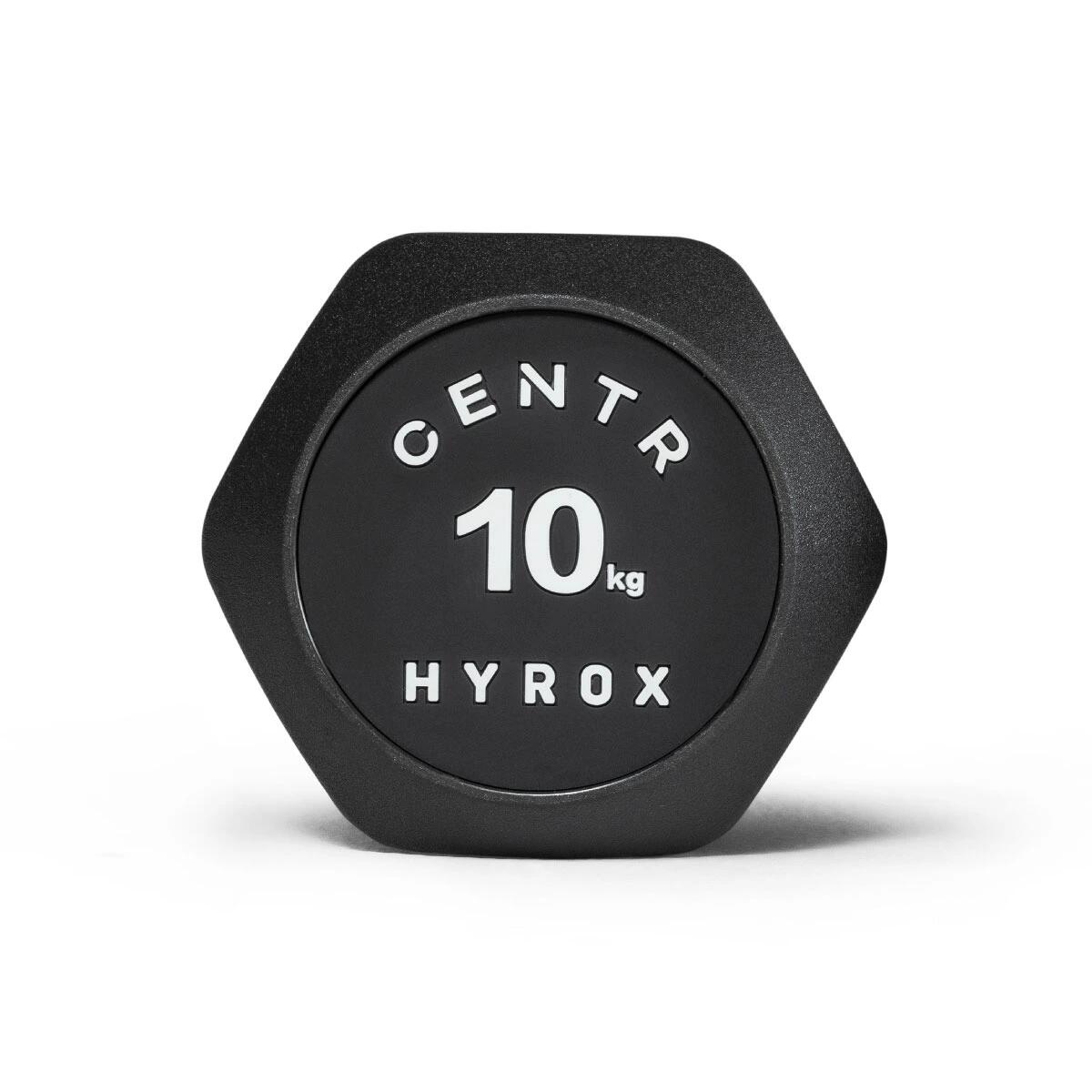 x Hyrox Urethane Dumbbell 10KG 3/3