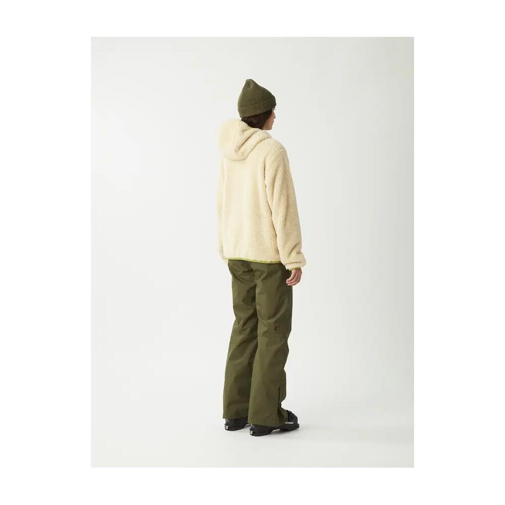PICTURE Polaire zippée femme IZIMO FZ - WOOD ASH 4/7