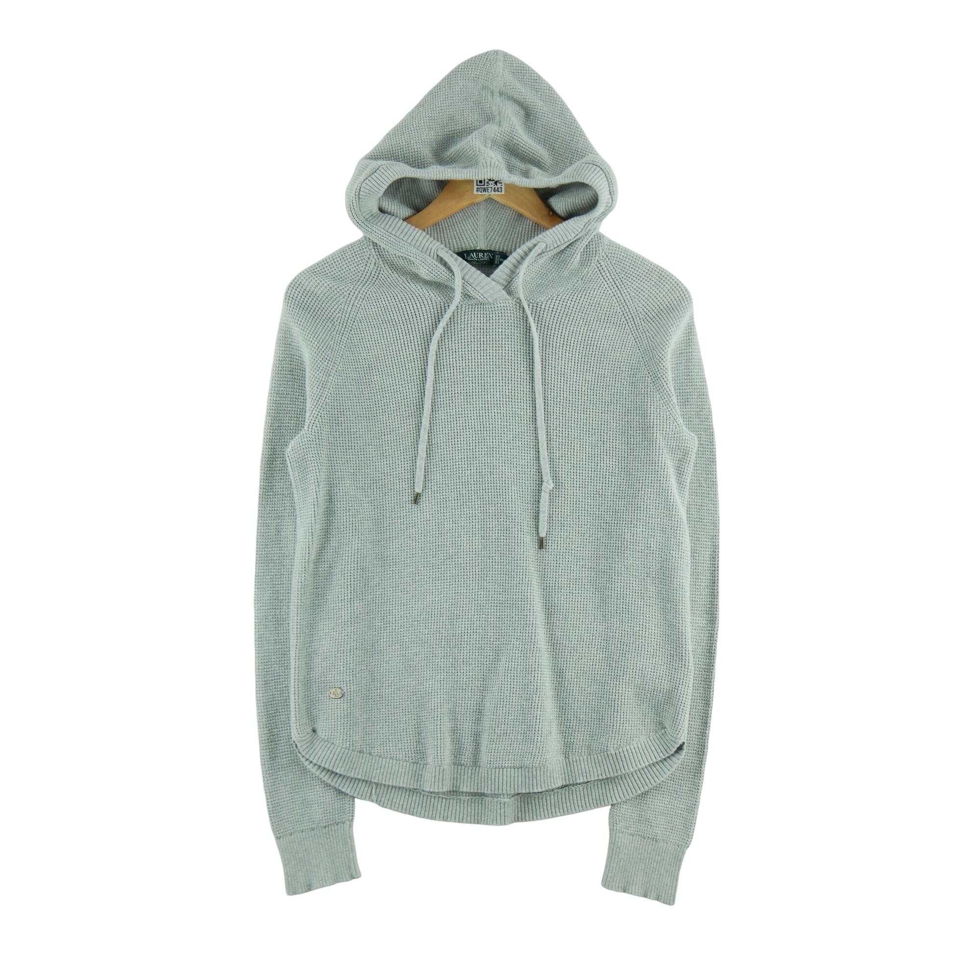 RALPH LAUREN Reconditionné - Sweat à capuche Femme Gris - Excellent