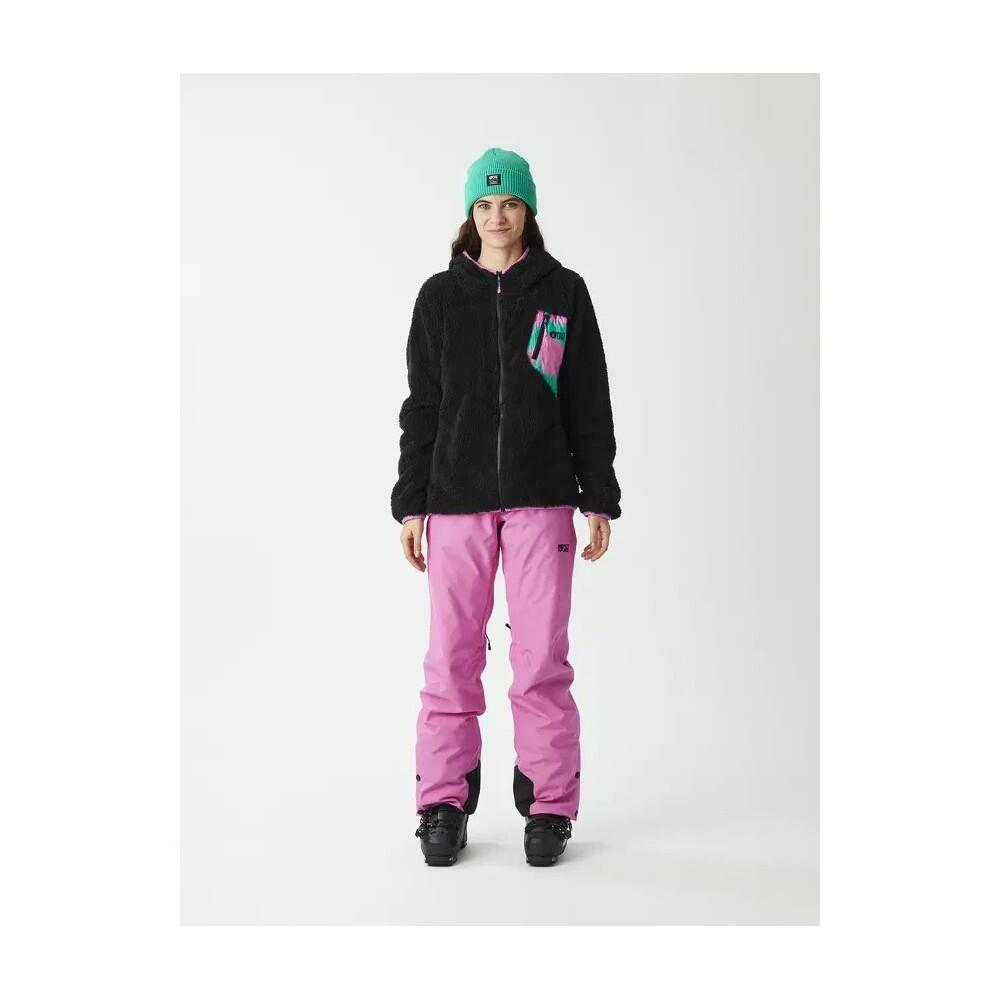 PICTURE Polaire zippée femme IZIMO FZ - BLACK 2/7