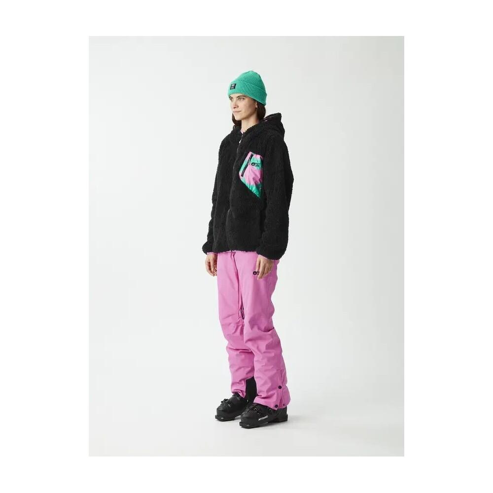 PICTURE Polaire zippée femme IZIMO FZ - BLACK 5/7