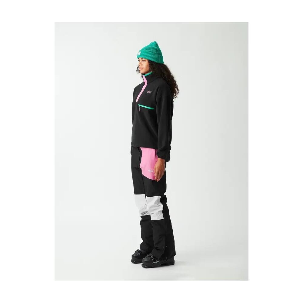 PICTURE Polaire femme ARCCA 1/4 FLEECE - BLACK 6/7