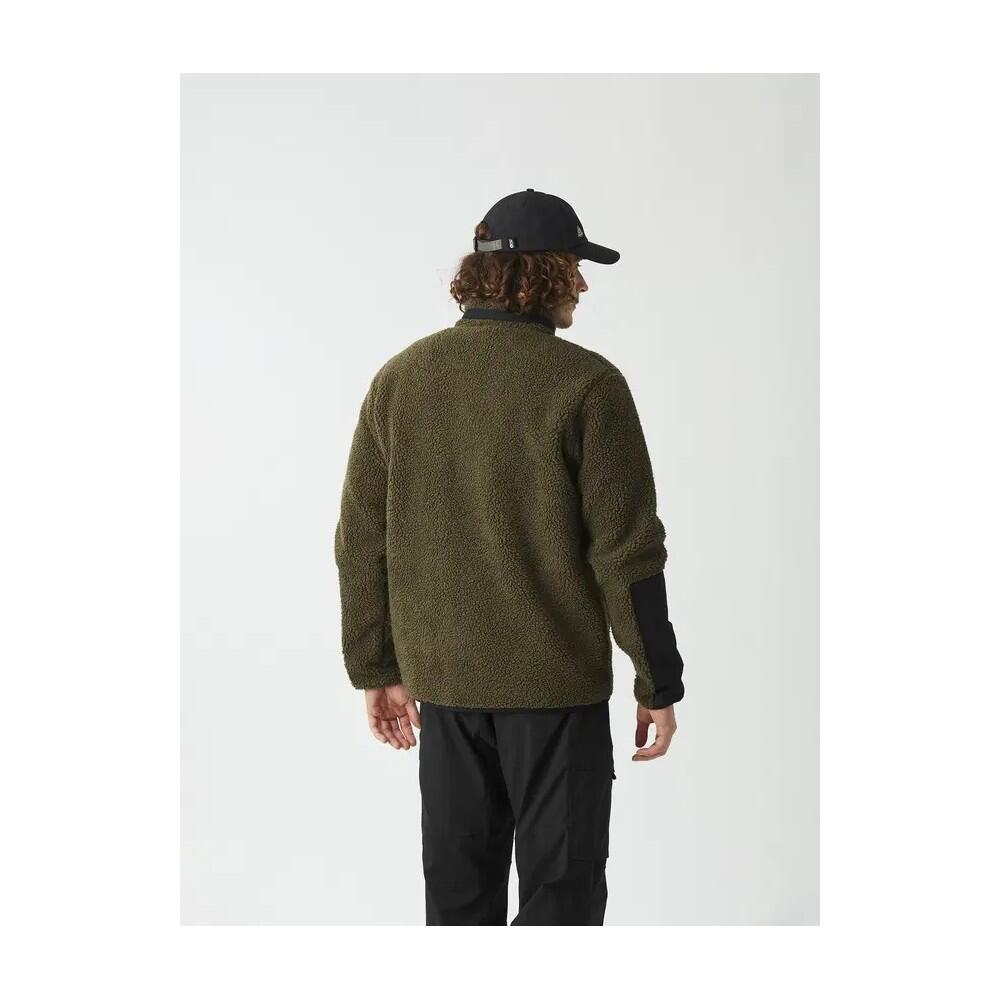 PICTURE Polaire homme zippée PEMBERTON - TOBACCO BLACK 6/7