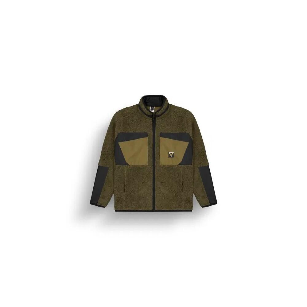 PICTURE Polaire homme zippée PEMBERTON - TOBACCO BLACK 2/7
