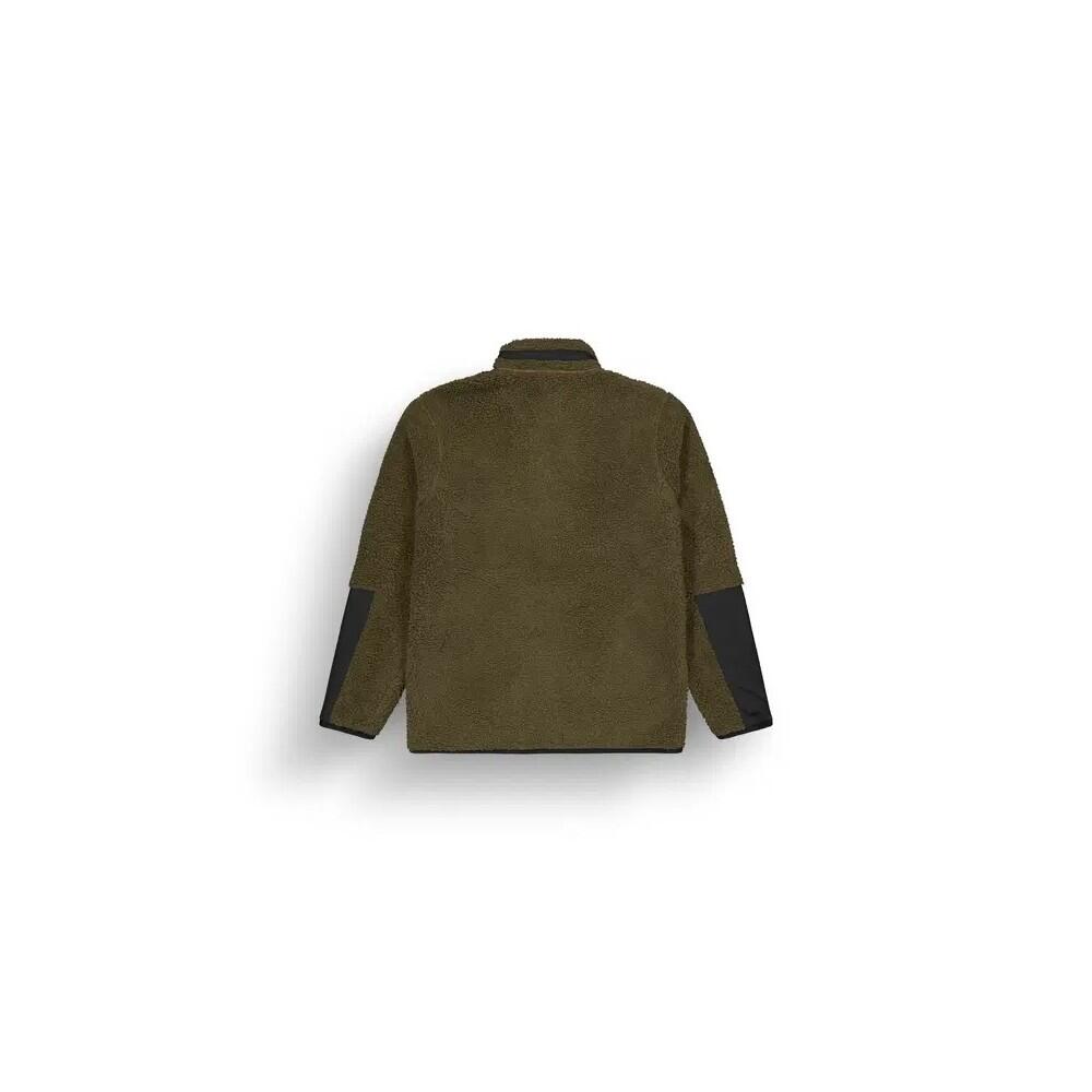 PICTURE Polaire homme zippée PEMBERTON - TOBACCO BLACK 4/7