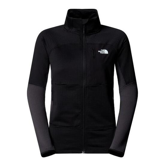 Felpa tecnica da donna The North Face Stormgap Powergrid nera