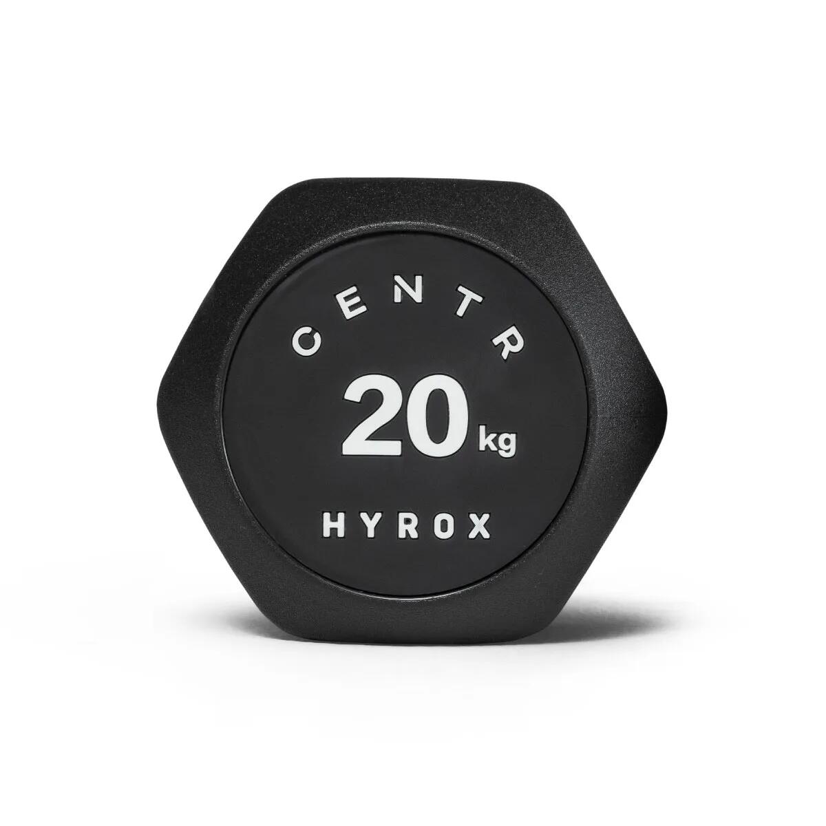 Urethane Dumbbell 20KG 3/3