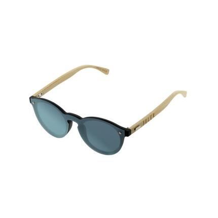 Lunettes de Soleil Unisex en Bois Feler B319-7 - Brown, Taille 45 mm