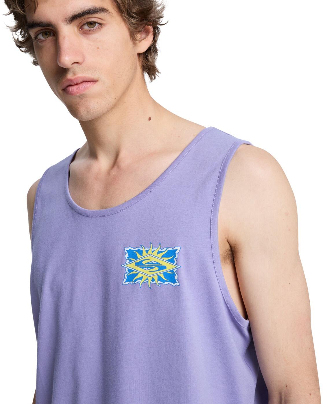 Débardeur EV STARFISH STAMP Violet Homme 4/4